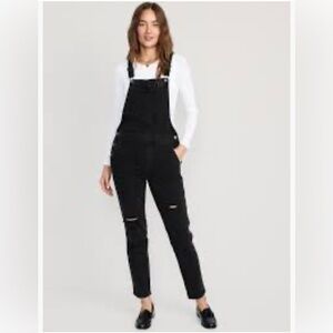 Black Denim Women's Jumpsuit